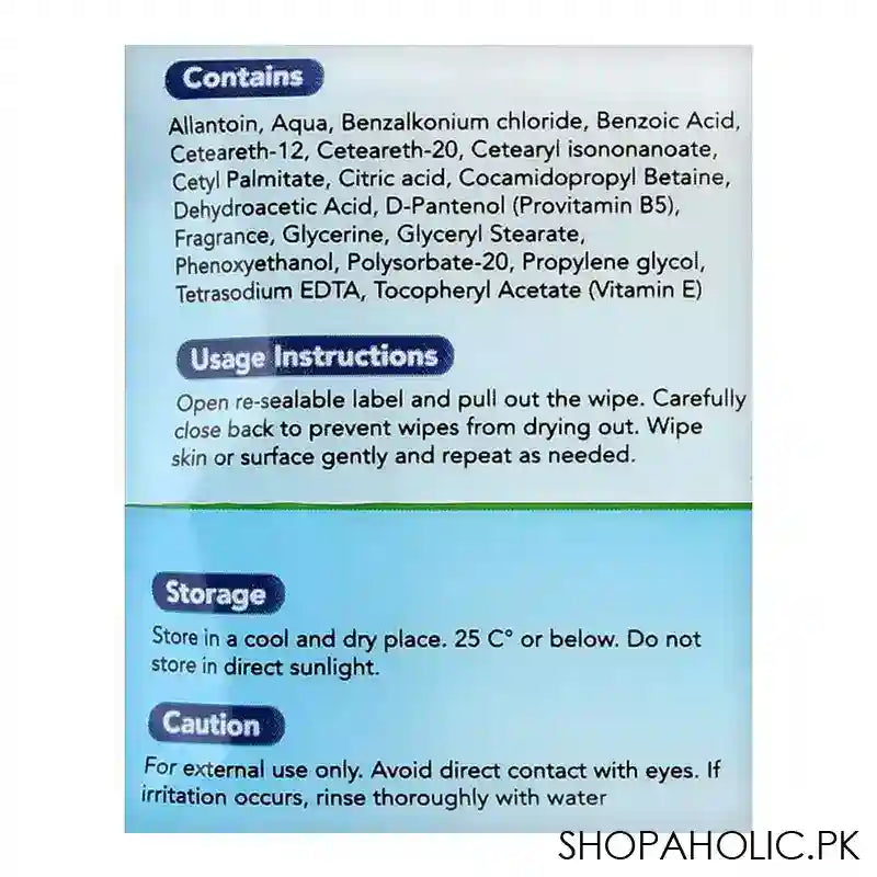 Masafi Anti-Bacterial Wipes, Scented, Alcohol Free, 10-Pack - Image 2