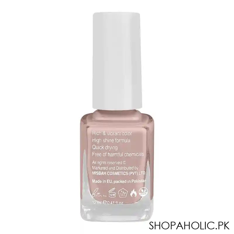 Masarrat Misbah Nail It Nail Polish/Lacquer, 12ml, 010 Sheer - Image 2