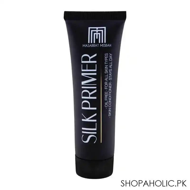 masarrat misbah oil free silk primer skin conditioner, oil free, all skin types, 30ml main image