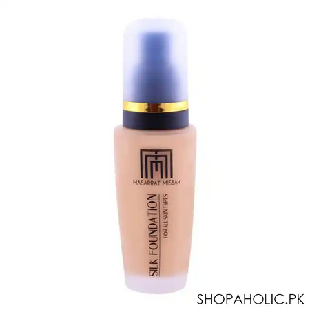 masarrat misbah silk foundation, almond main image