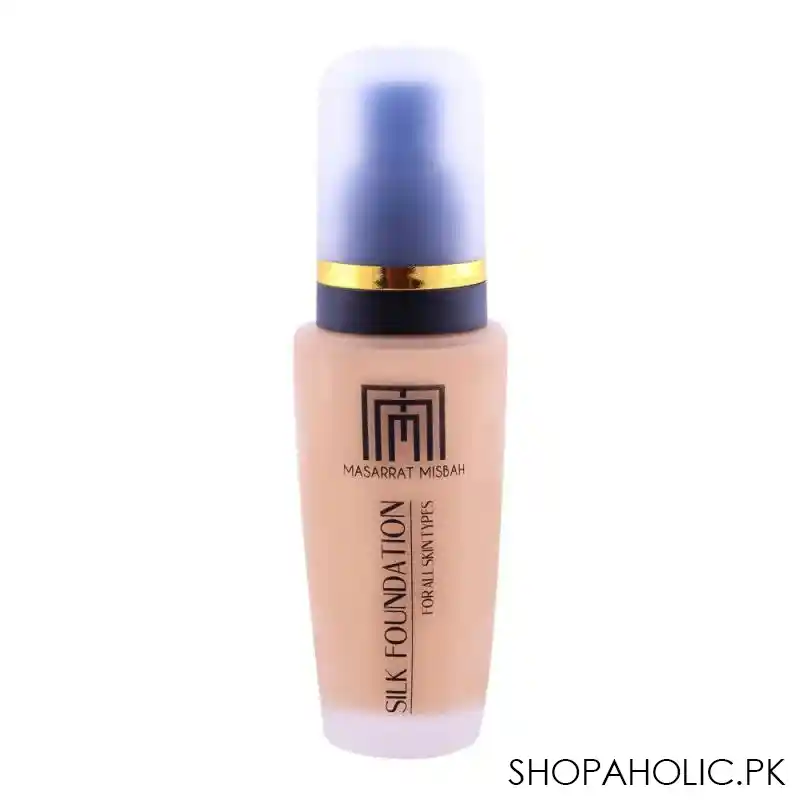 masarrat misbah silk foundation, almond main image