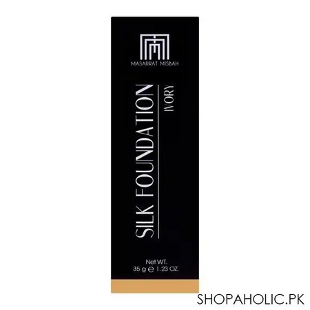 masarrat misbah silk foundation, ivory image2