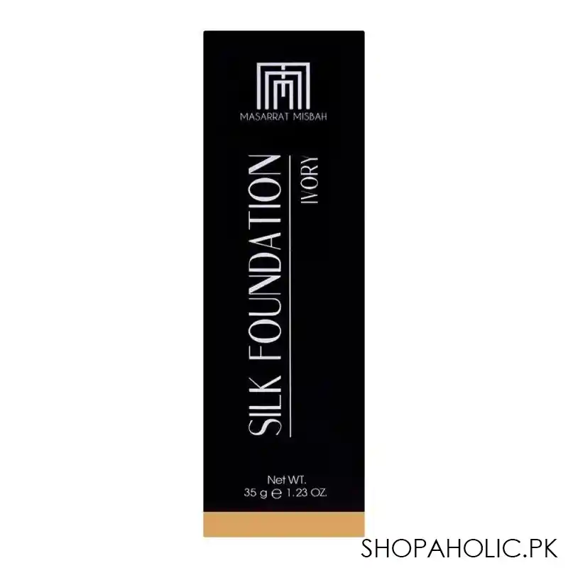 masarrat misbah silk foundation, ivory image2