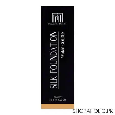 masarrat misbah silk foundation, warm golden image2
