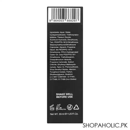 Masarrat Misbah Silk Radiance BB Cream Medium Tan, SPF 15, Vitamin E, 30ml - Image 2