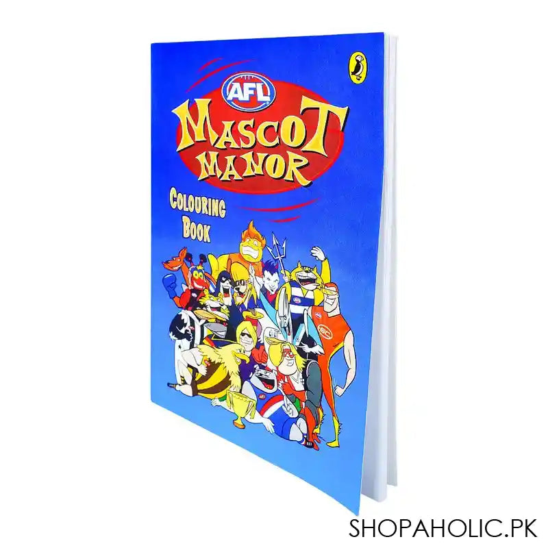 Mascot Manor Coloring Book - Main Image