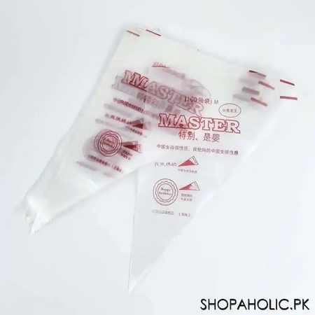 master tipless piping bags (50 frosting bags) image2