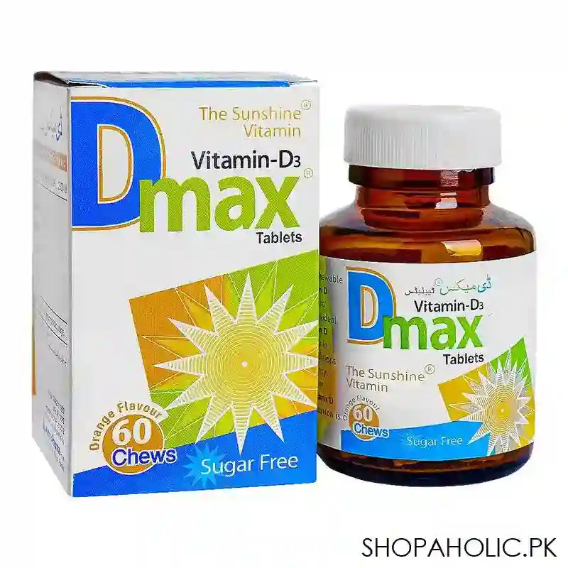 Matrix Pharma D-Max Vitamin D3 Tablet Sugar Free in Pakistan ...