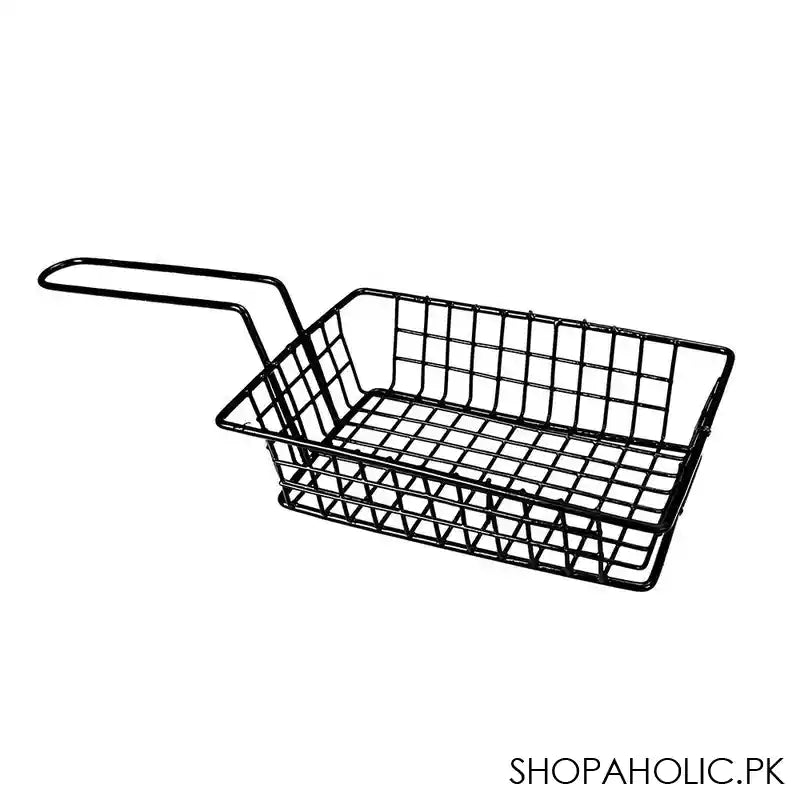 Matrix Snack Bucket & Restaurant Style Serving Platter, Medium, Rectangle - Main Image