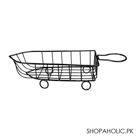 Matrix Snack Bucket & Restaurant Style Serving Wheels Platter, Large - Image 2