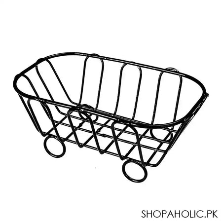 Matrix Snack Bucket & Restaurant Style Serving Wheels Platter, Small - Image 2