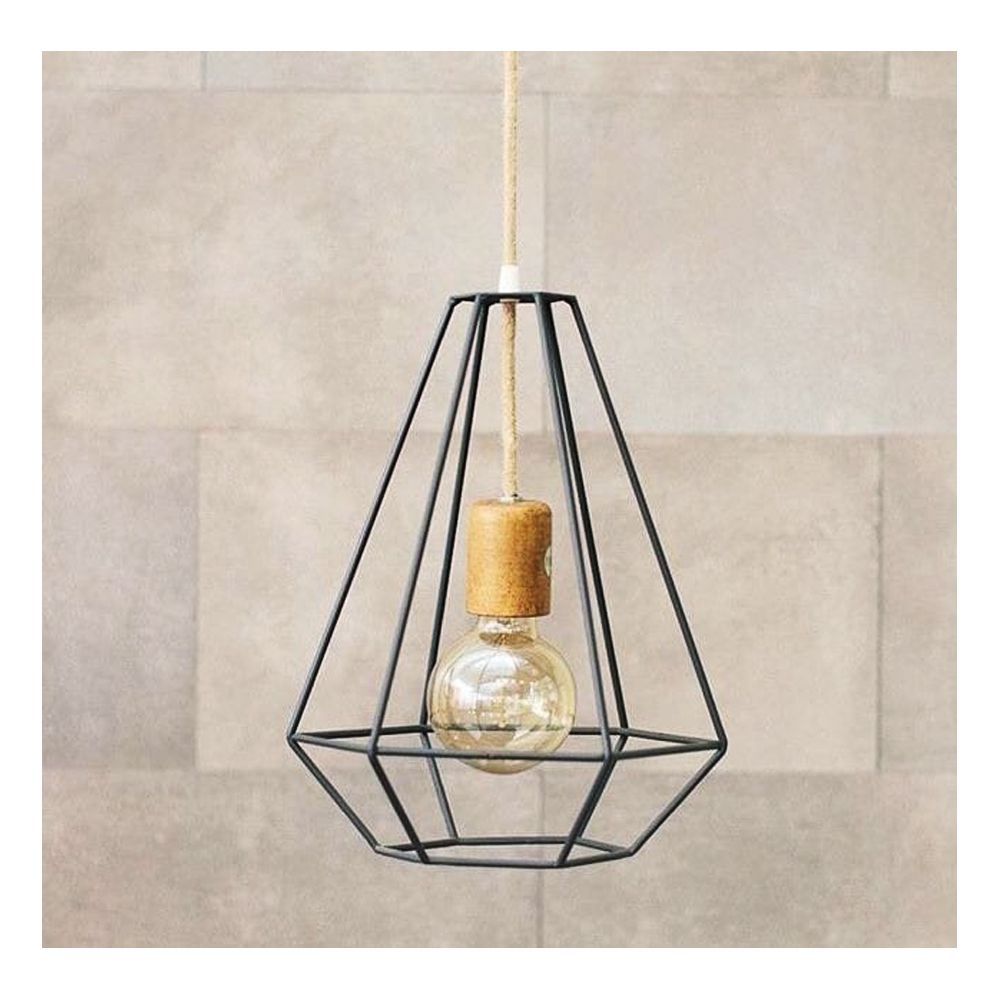 Matrix Diamond Radiance Lamp With Bulb, 36 x 32 cm - Main Image