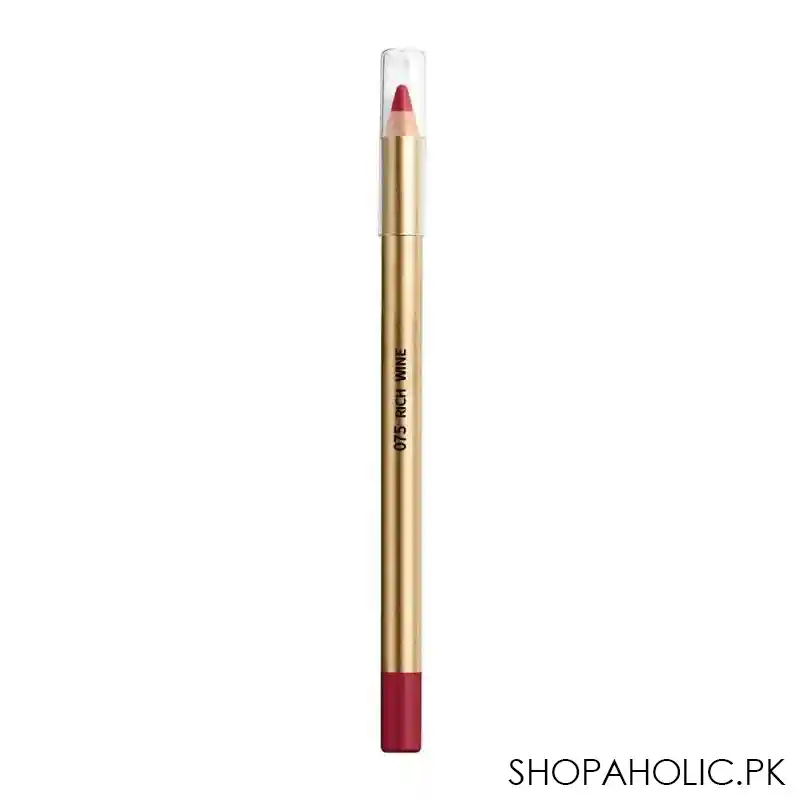 max factor colour elixir lip liner, 075 rich wine image2