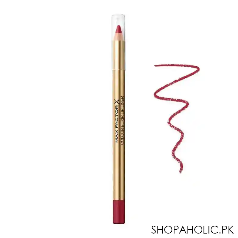 max factor colour elixir lip liner, 075 rich wine main image