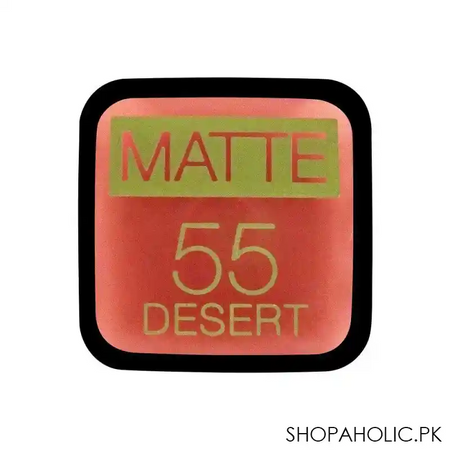 max factor colour elixir matte lipstick, 55 desert image3