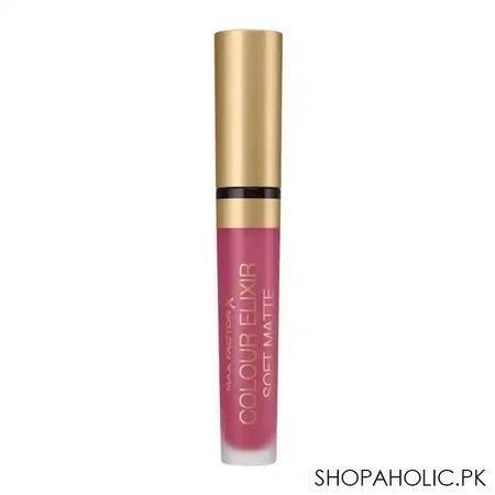 max factor colour elixir soft matte liquid lipstick, 020 blushing peony image2