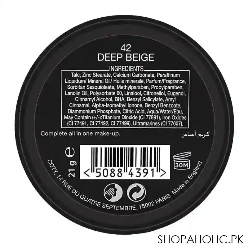 max factor creme puff pressed powder 42 deep beige image2