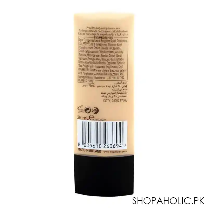 max factor lasting performance touch proof foundation 115 toffee image2