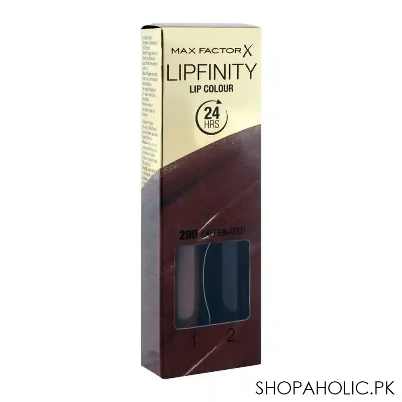 max factor lipfinity, 200 caffeinated, lip color image2