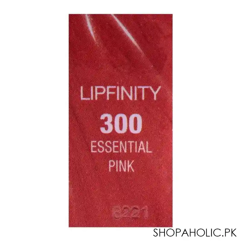 max factor lipfinity, 300 essential pink, lip color image5