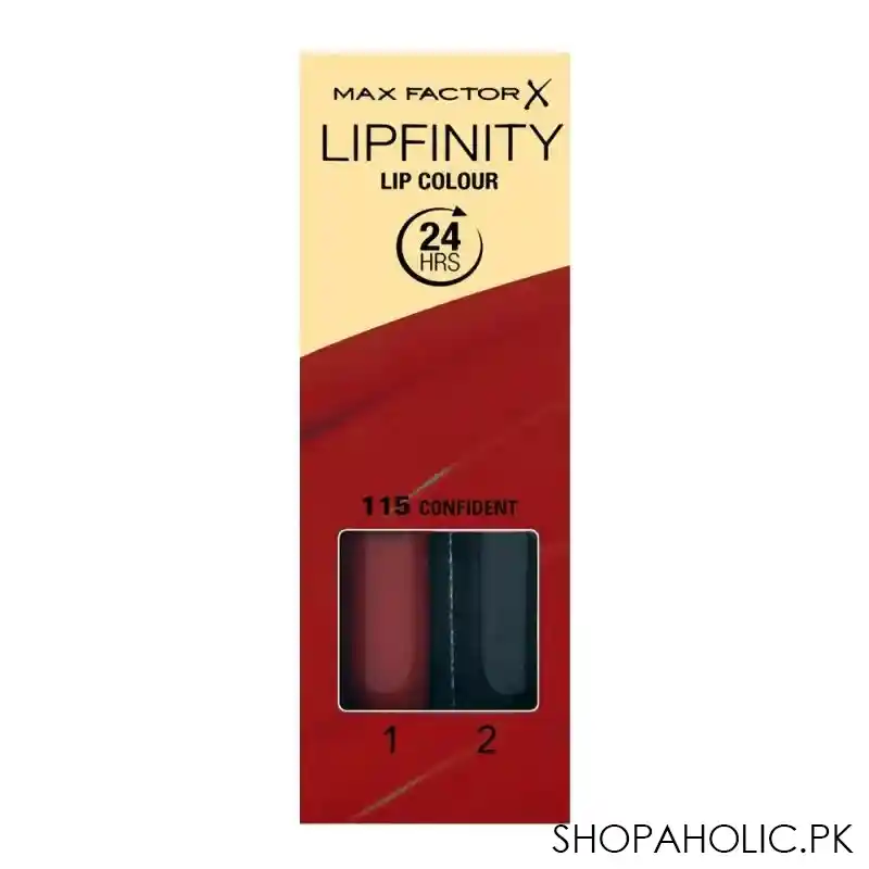 max factor lipfinity lip color 115 confident image2
