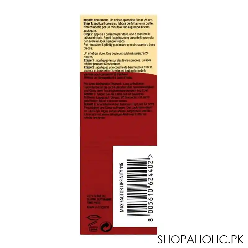 max factor lipfinity lip color 115 confident image3