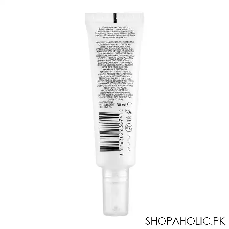 max factor miracle pure 24 hours hydration hyaluronic acid + vitamin c skin improving foundation, 55 beige, 30ml image2