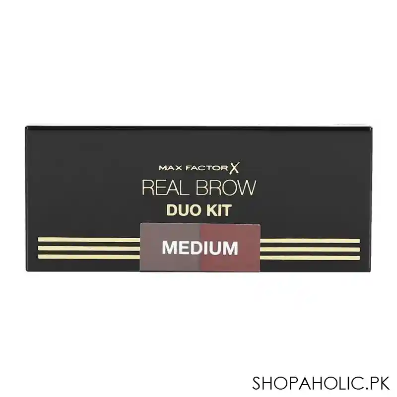 max factor real brow duo kit, 002 medium main image