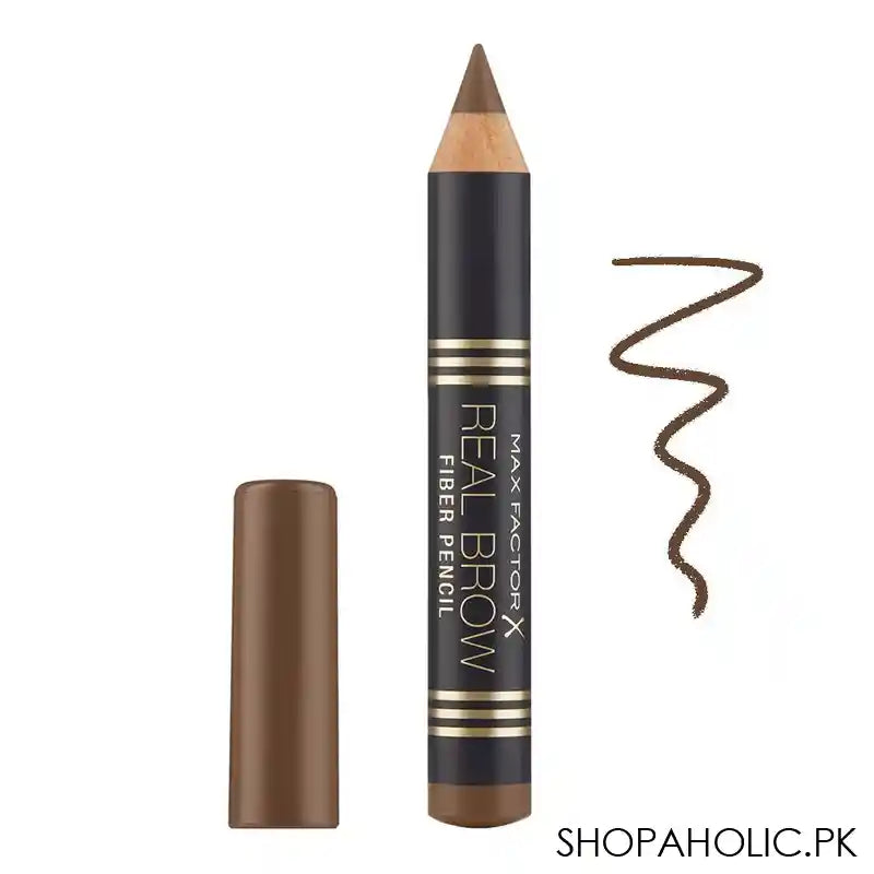 Max Factor Real Brow Fiber Pencil 001, Light Brown - Image 2