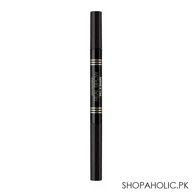 max factor real brow fill & shape, 05 black brown main image