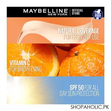 Maybelline Fit Me 0.5 Fresh Tint With SPF 50 & Vitamin C, 30ml - Image 7