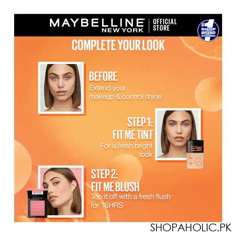 Maybelline Fit Me 2.5 Fresh Tint With SPF 50 & Vitamin C, 30ml - Image 3