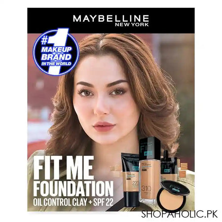 Maybelline Fit Me Matte + Poreless Foundation, 118 Light Beige, 30ml - Image 4