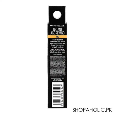 Maybelline Instant Age Rewind Eraser, Multi-Use Concealer, 6ml, 122 - Image 2
