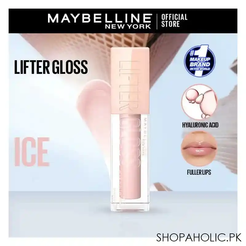 maybelline lifter gloss 002 ice main image