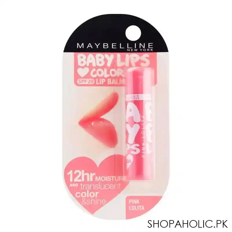 maybelline new york baby lips pink lolita lip balm image3