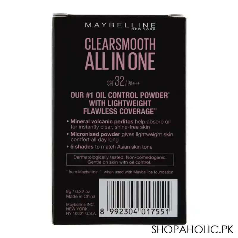 Maybelline New York Clear Smooth All In One Two Way Cake Refill, 01 Light - Image 3