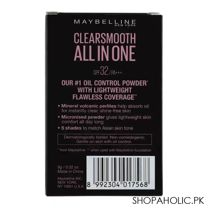 Maybelline New York Clear Smooth All In One Two Way Cake Refill, 02 Nude Beige - Image 2