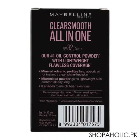 Maybelline New York Clear Smooth All In One Two Way Cake Refill, 03 Natural - Image 2