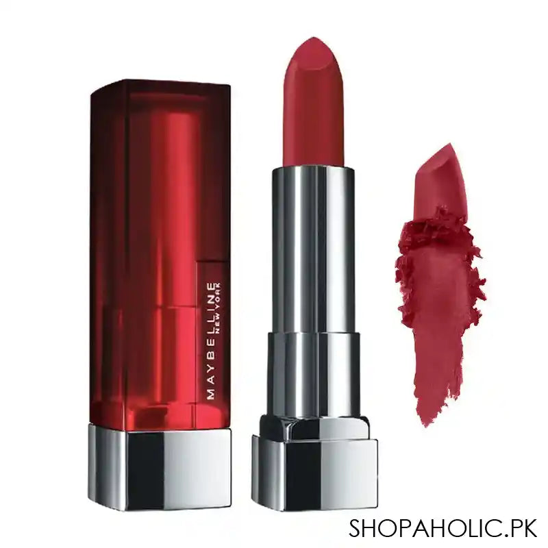 Maybelline New York Color Sensational Creamy Matte Lipstick, 691 Rich Ruby - Main Image
