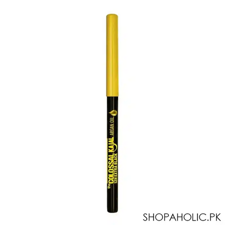 maybelline new york colossal kajal argan oil 12h extra black image3