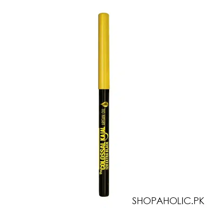 maybelline new york colossal kajal argan oil 12h extra black image3