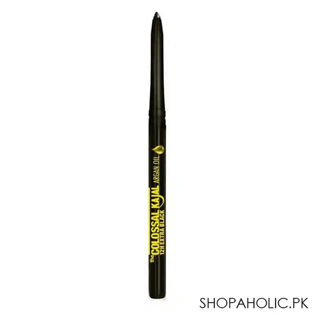 maybelline new york colossal kajal argan oil 12h extra black image6