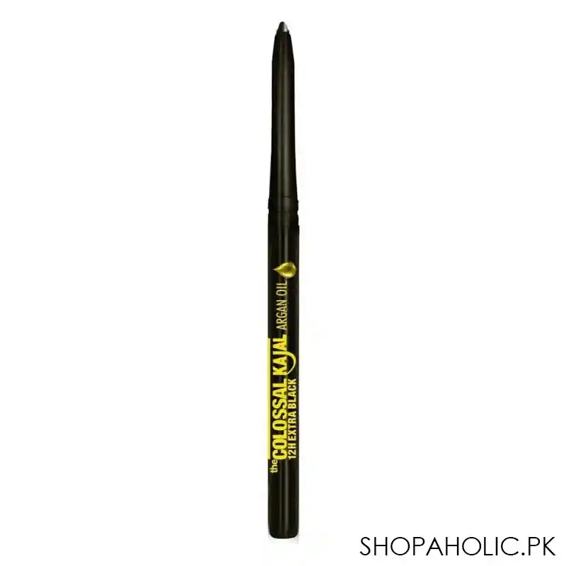 maybelline new york colossal kajal argan oil 12h extra black image6