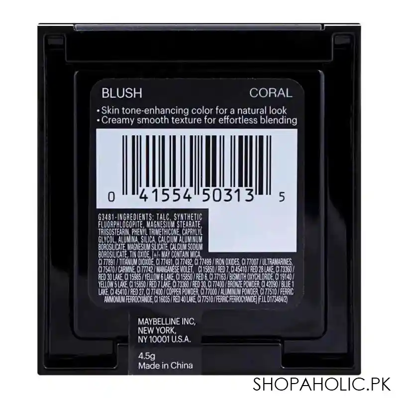 maybelline new york fit me blush, 35 coral image3
