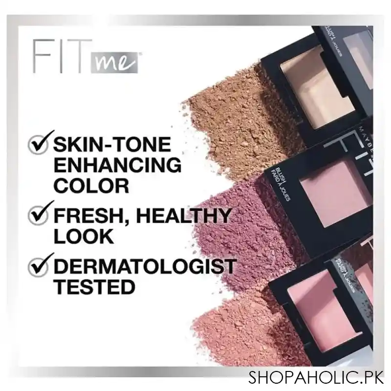 maybelline new york fit me blush, 35 coral image7