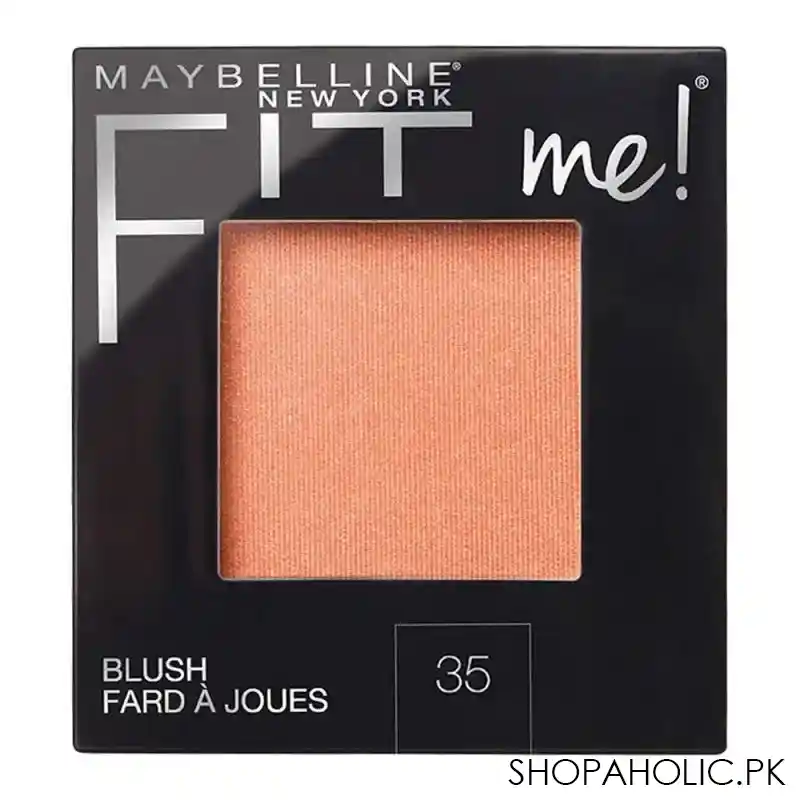 maybelline new york fit me blush, 35 coral main image