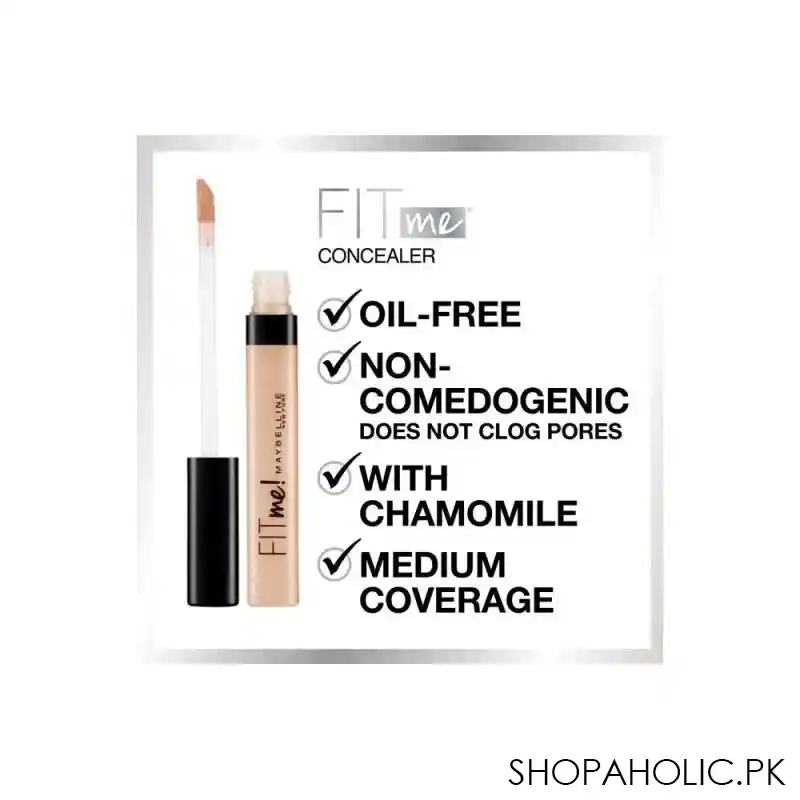 maybelline new york fit me concealer, 15 fair image7