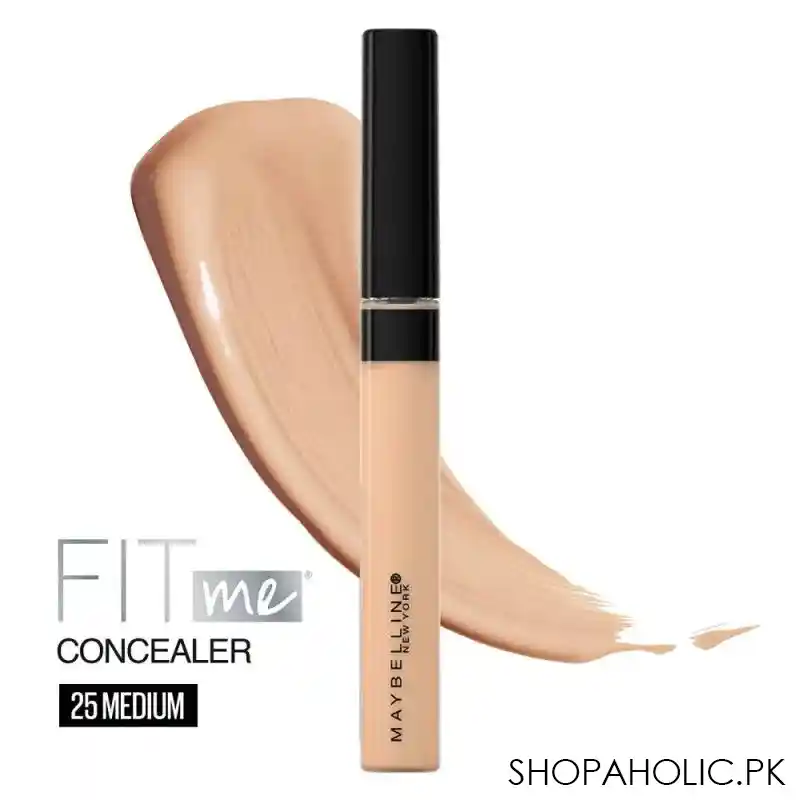 maybelline new york fit me concealer, 25 medium main image