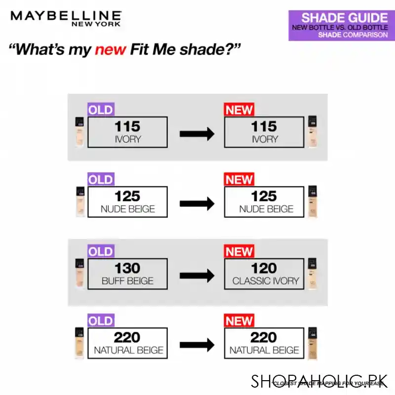 maybelline new york fit me dewy + smooth liquid foundation, spf 30 110 porcelain, 30ml image4